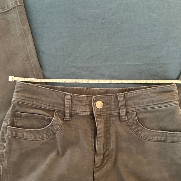 Toad & Co Earthworks Wide Leg Pant - grey/soot - size 2 - Picture 6 of 8